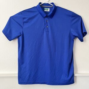 Ben Hogan Golf Polo Shirt Mens XL Blue Performance Short Sleeve Power Air